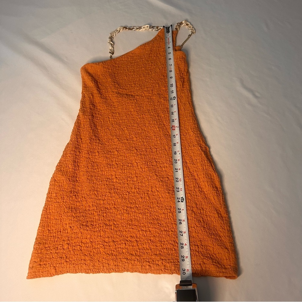 Camila Coelho Ursula Peach One Shoulder Bodycon Dress Revolve Size Small - Picture 5 of 11